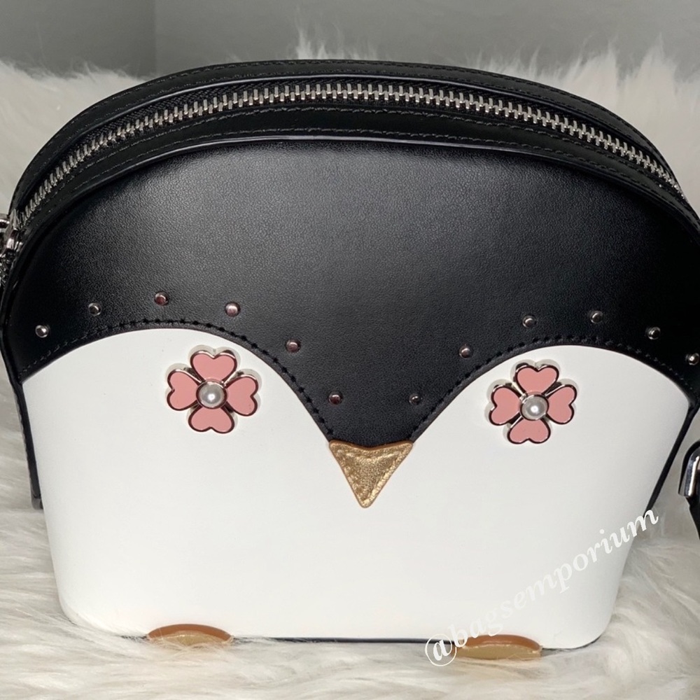 Kate Spade Frosty Penguin Crossbody Bag - Picture 7 of 8